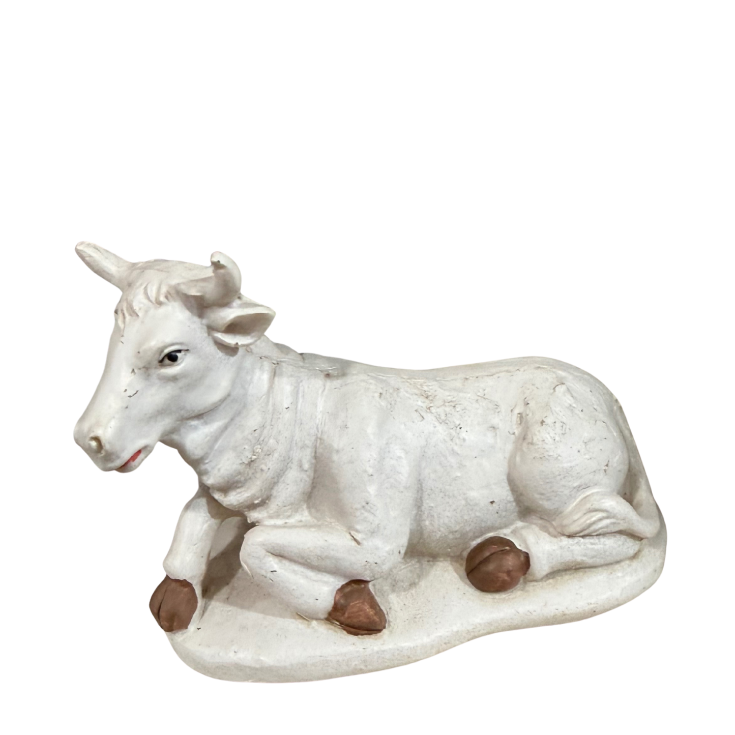 11-Piece White & Gold Nativity Set