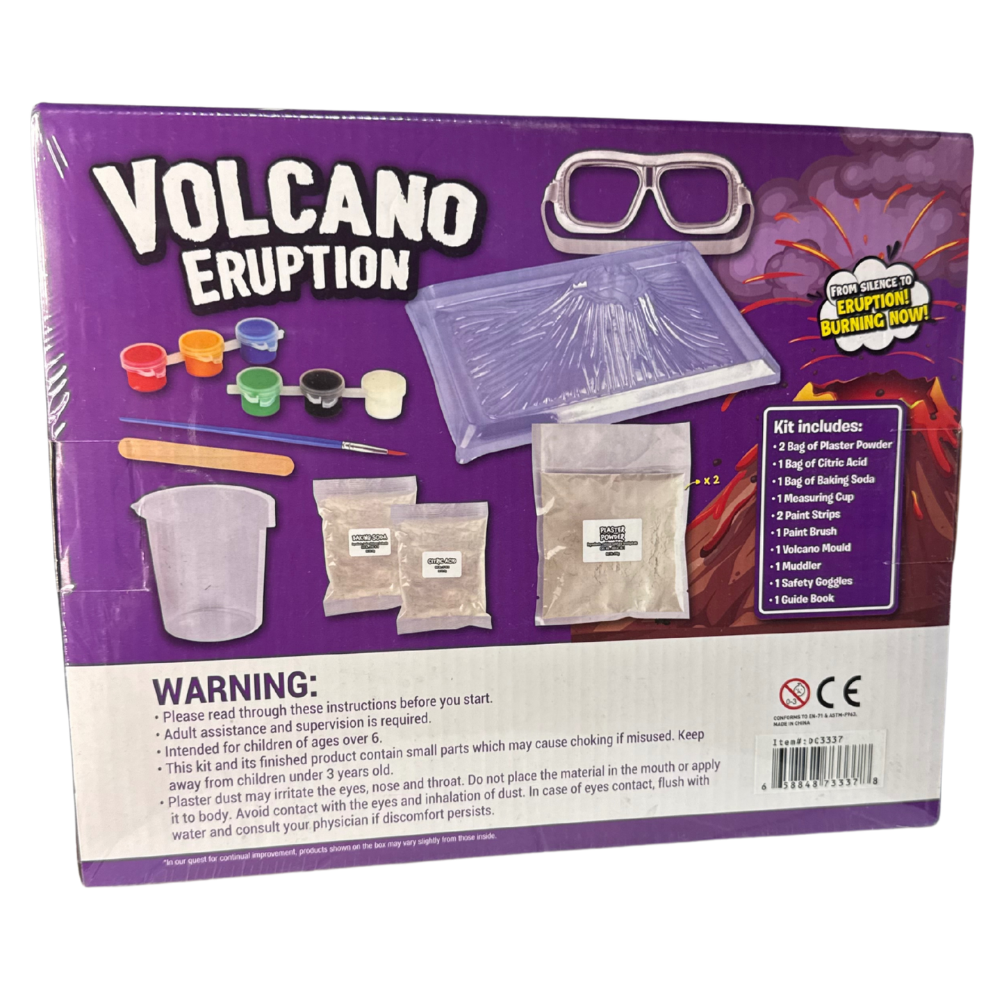 Volcano Eruption Science Kit – Learn the Science Behind Eruptions!