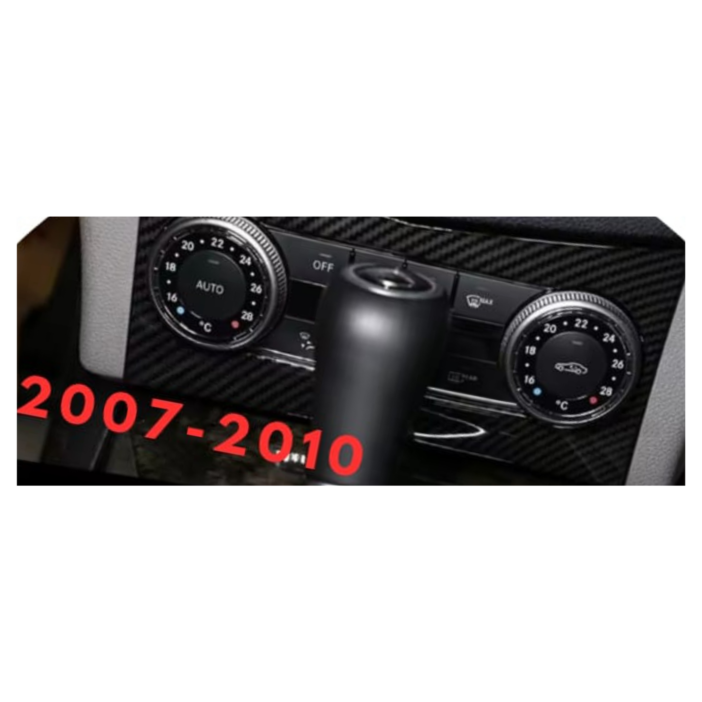 Mercedes AC Frame Carbon Cover – Plastic Trim