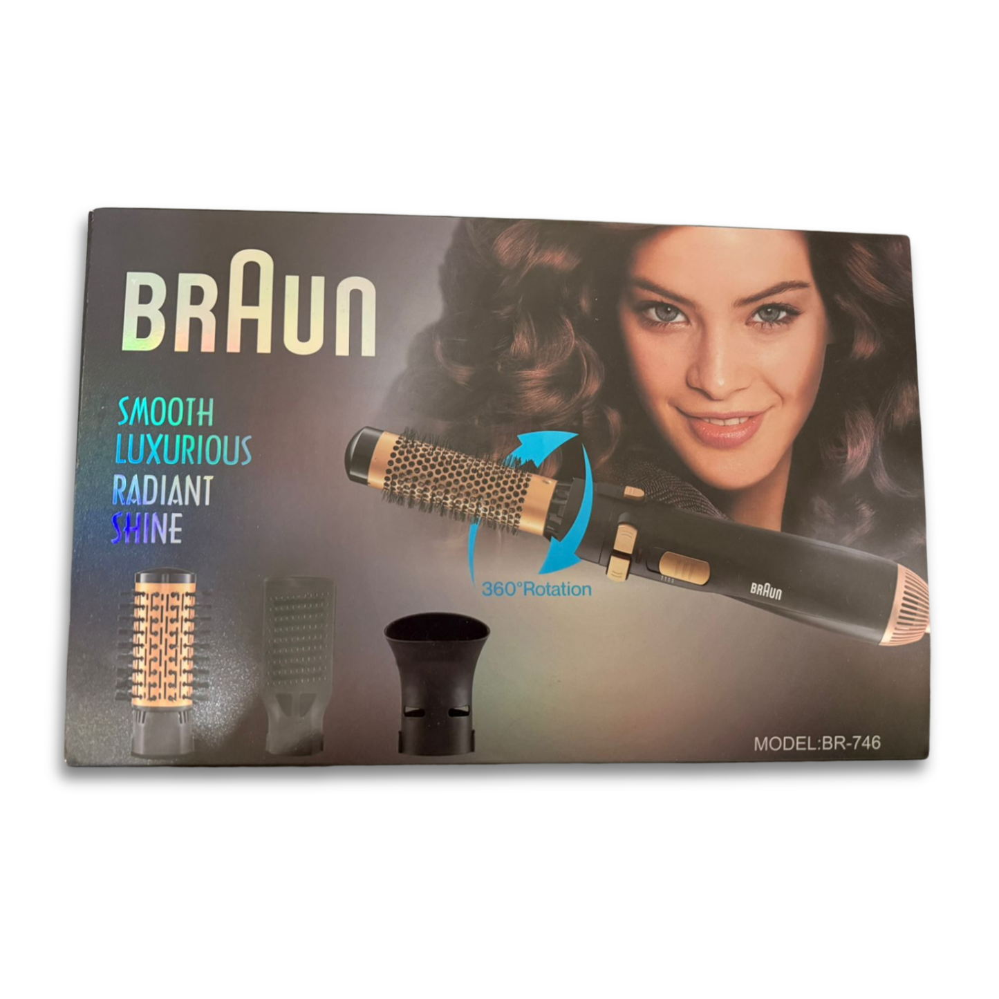 Braun 360° Rotating Hot Air Brush 4in1