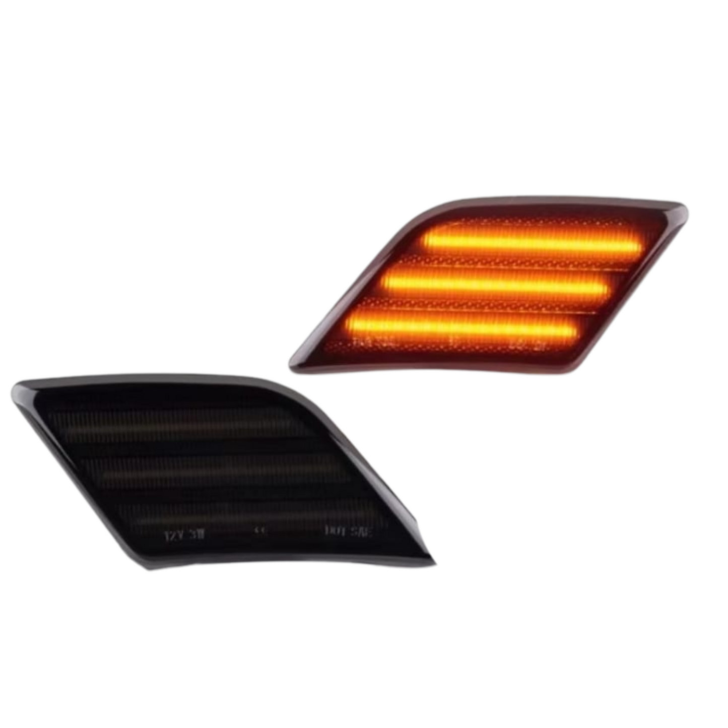 Mercedes W204 Smoked LED Side Marker Lights