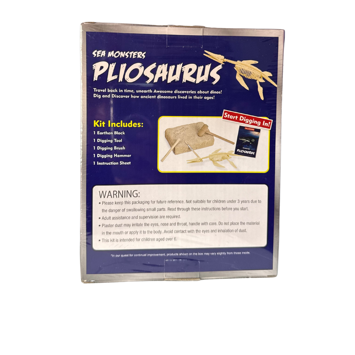 Sea Monsters: Pliosaurus Dig & Discover Kit
