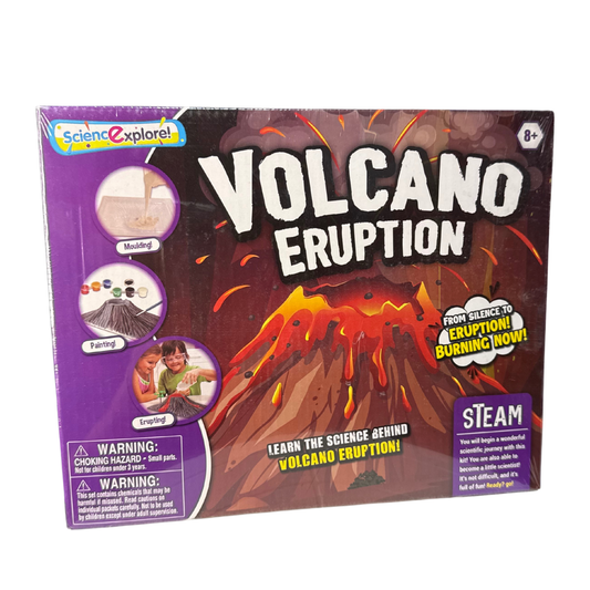 Volcano Eruption Science Kit – Learn the Science Behind Eruptions!