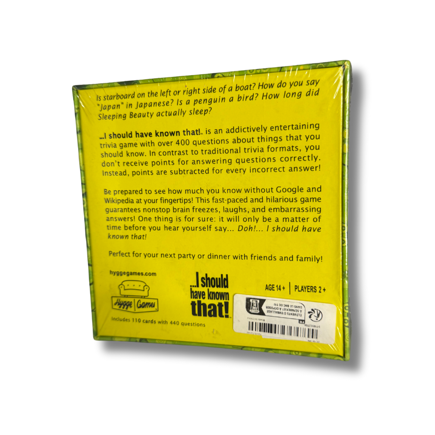 I Should Have Known That