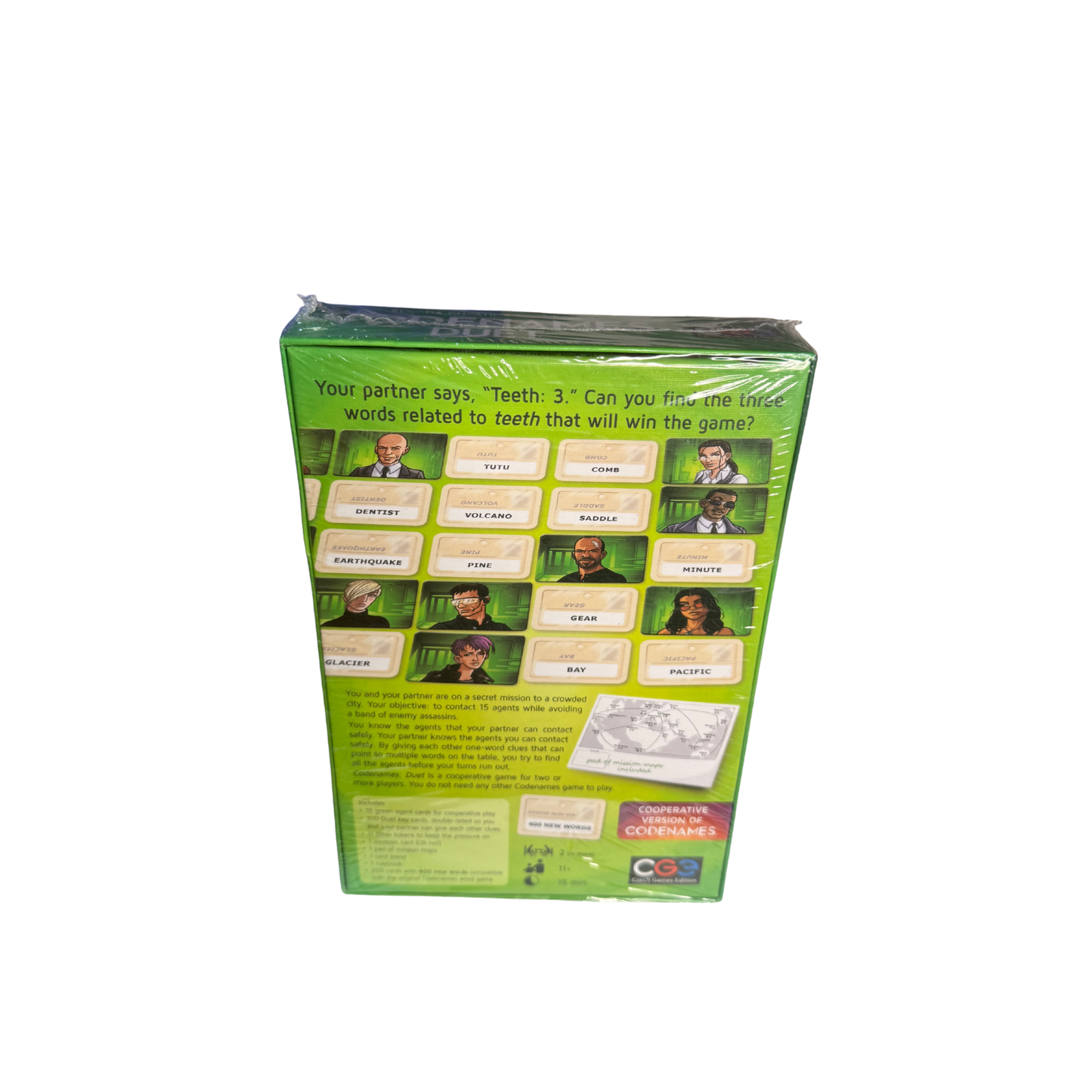 Codenames: Duet – Top Secret Co-op Word Game