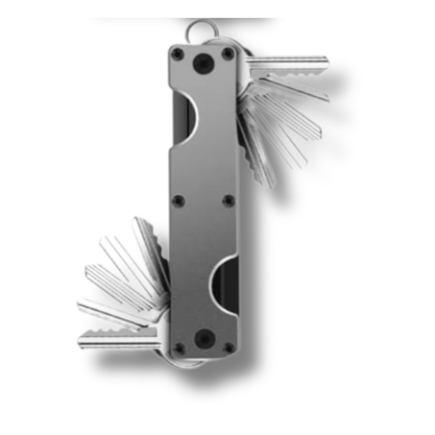 Real Carbon Fiber Key Organizer – Holds Up to 10 Keys | Compact & Stylish Design