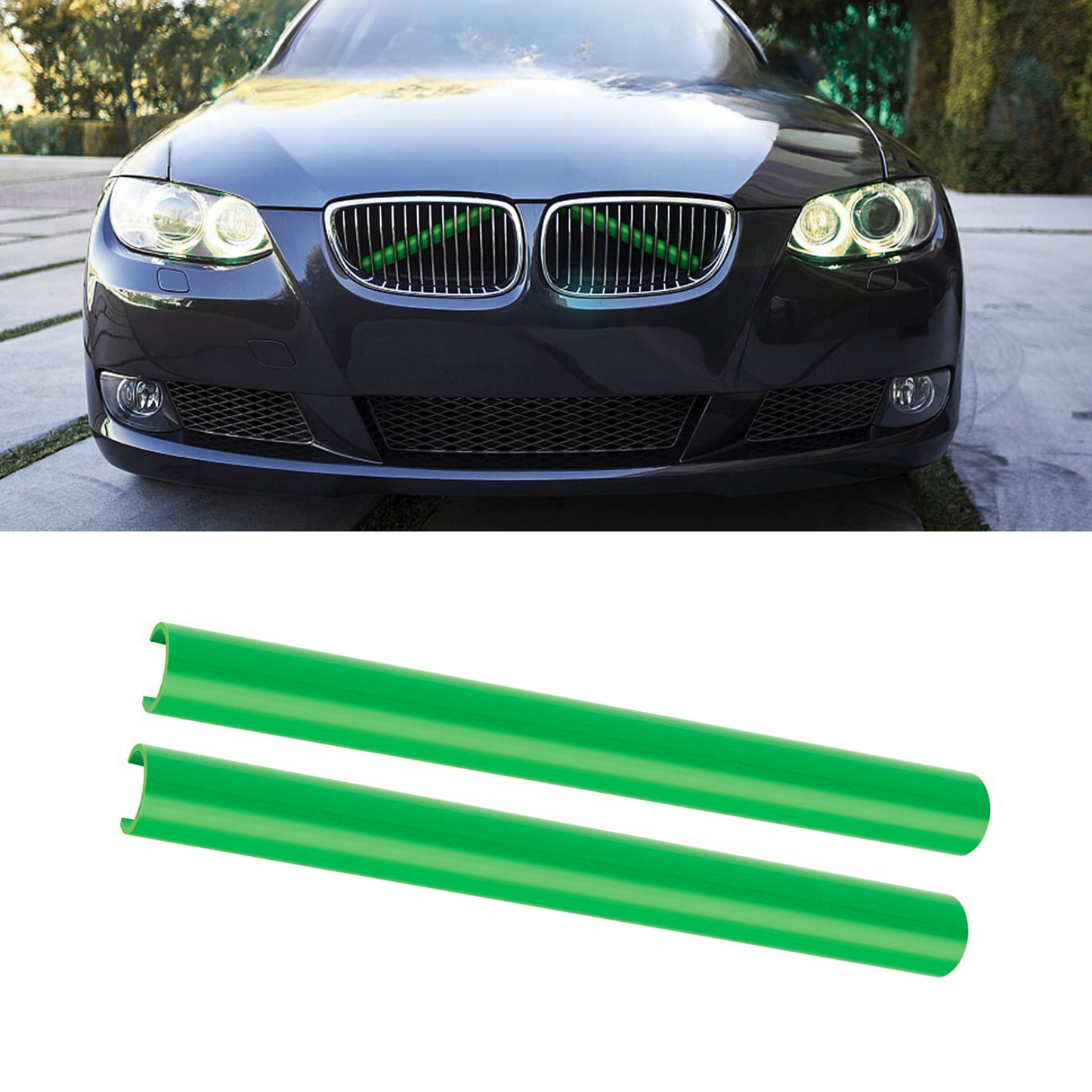 BMW E90 E92 E93 Front Grill Strip Covers – Colorful M Look Accent Kit