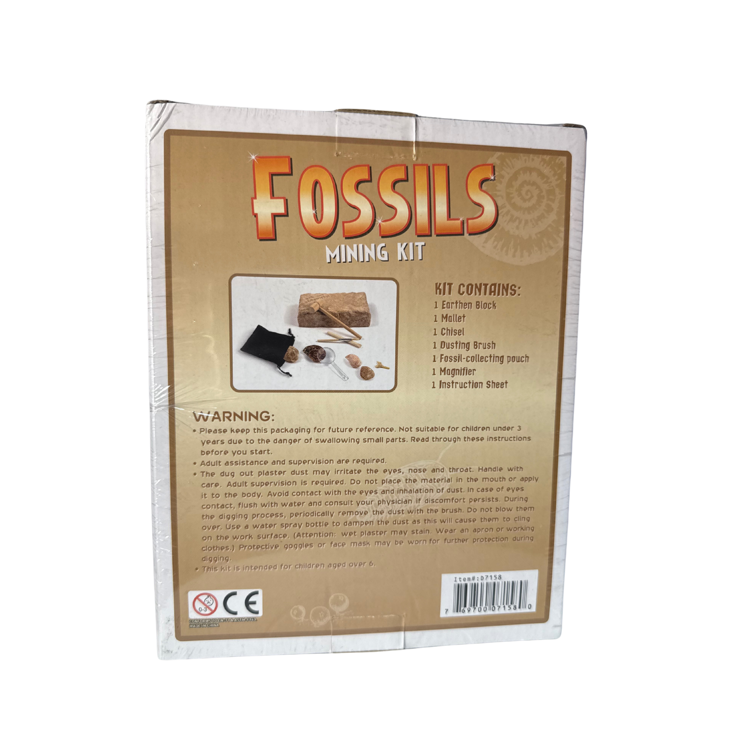 Fossils Mining Kit