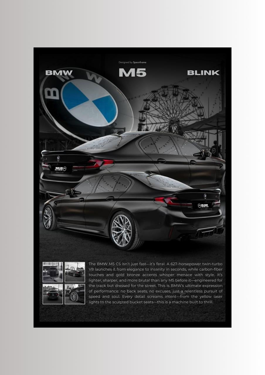 Customizable Car Poster