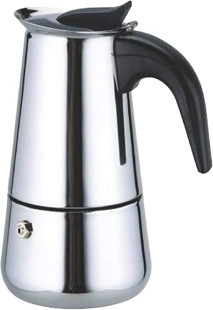 6-Cup Stainless Steel Espresso Maker