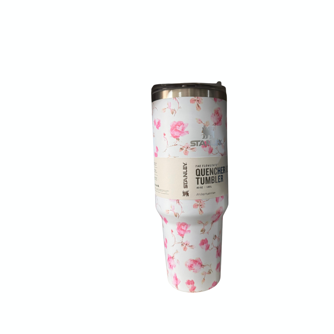 Tumbler with Straw Lid & Handle (mug)