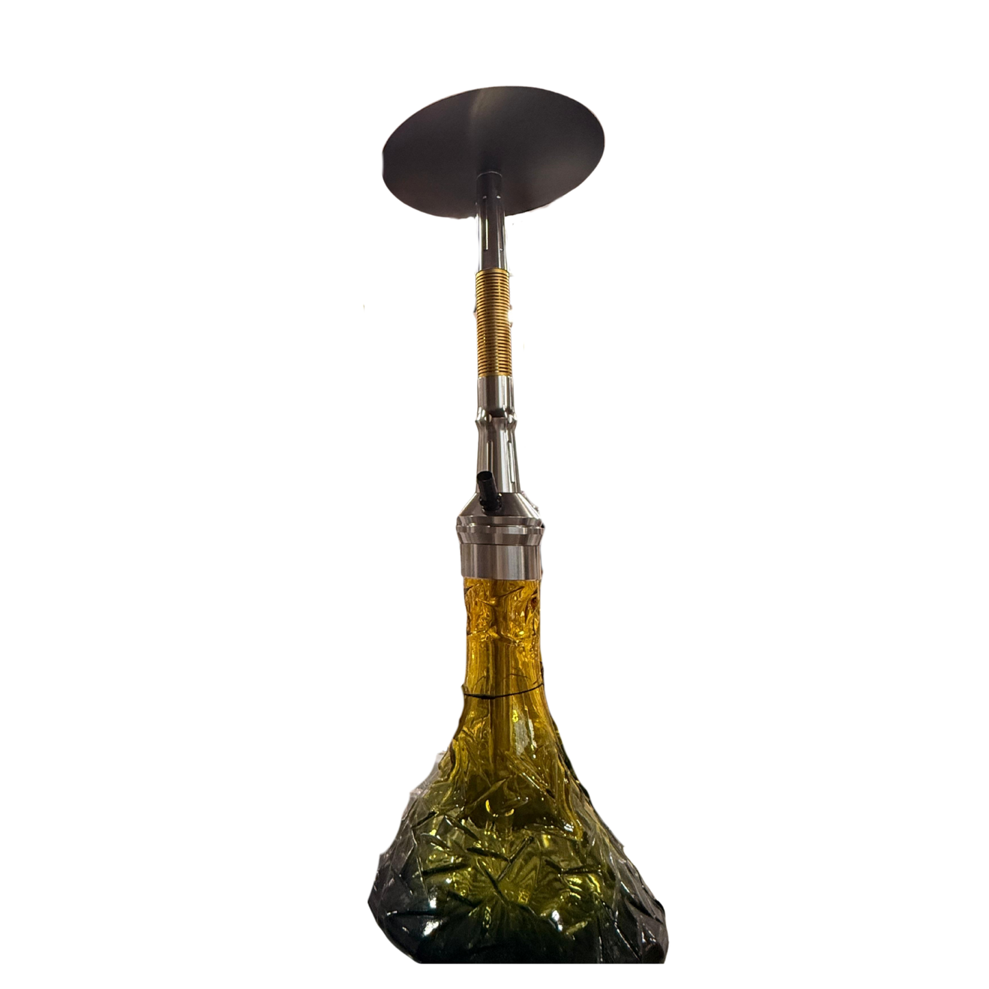 Titan Hookah – Amber Steel Edition