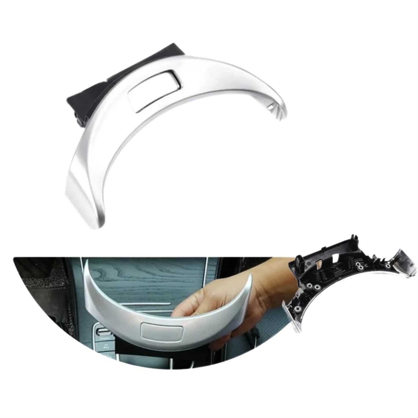 Mercedes W205 Original Armrest Switch – Silver