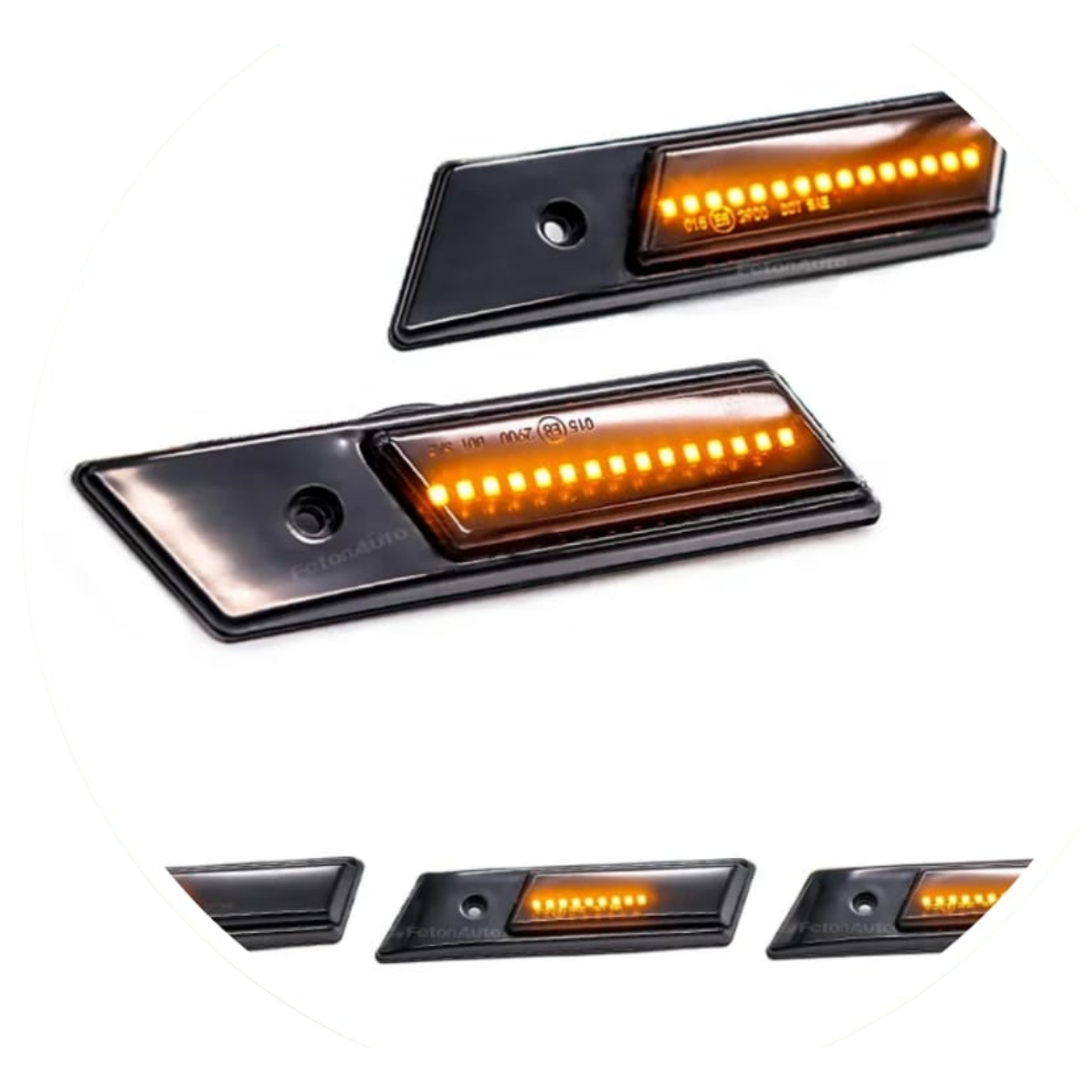 BMW E36/E34/E32 LED Dynamic Sequential Side Blinkers (Set of 2)