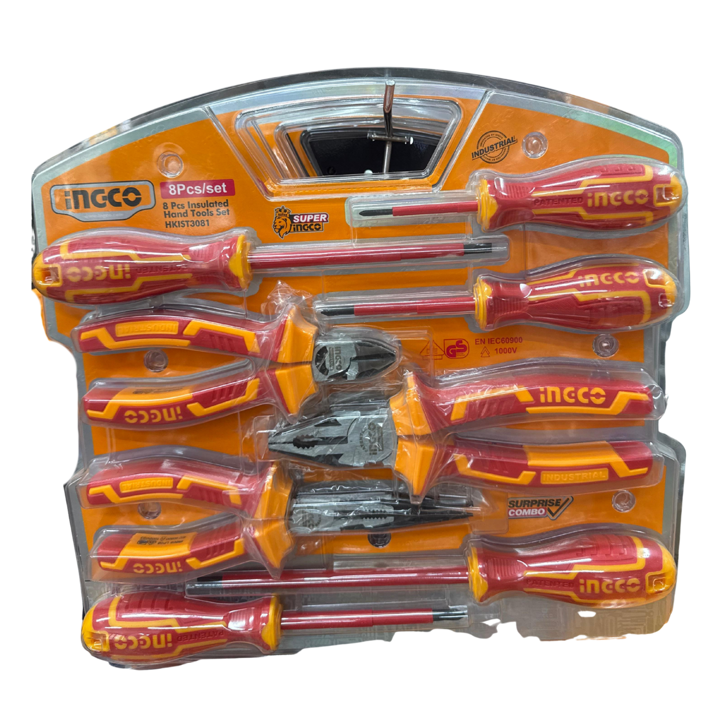 INGCO 8PCS Insulated Hand Tools Set