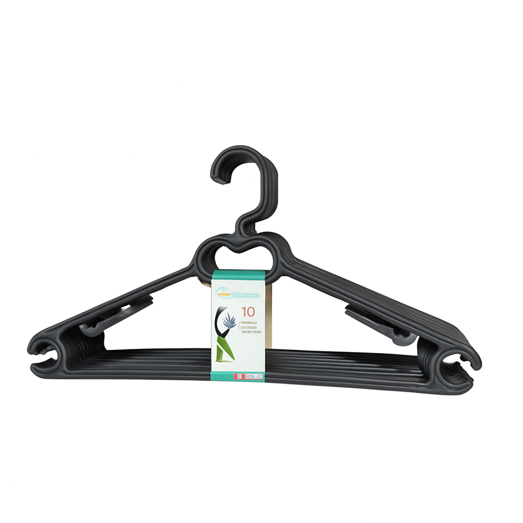 Plastic Clothes Hanger Set