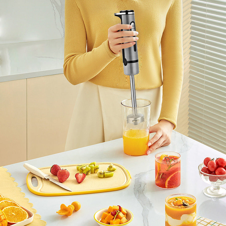 MOMAZ 4-in-1 Hand Blender Set – 600W Powerful Multi-Function Mixer