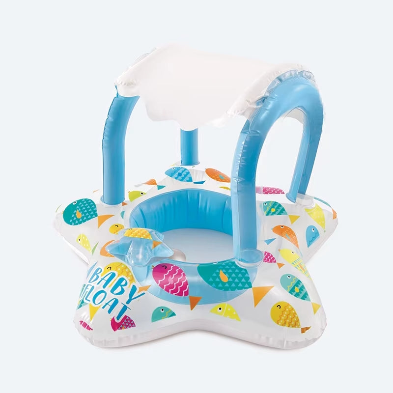 Intex Inflatable Baby Pool with Canopy