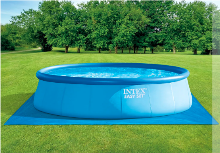 Intex Krystal Clear Pool Basics™ – Ground Cloth (Fits Pools 2.44–4.57 m)