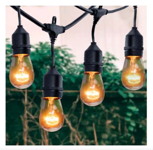 LED String Light Set with Plug