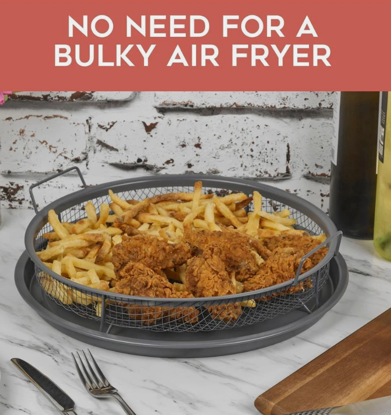 Round Oven Crispy Tray