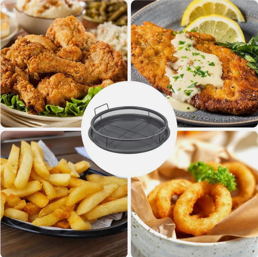 Round Oven Crispy Tray