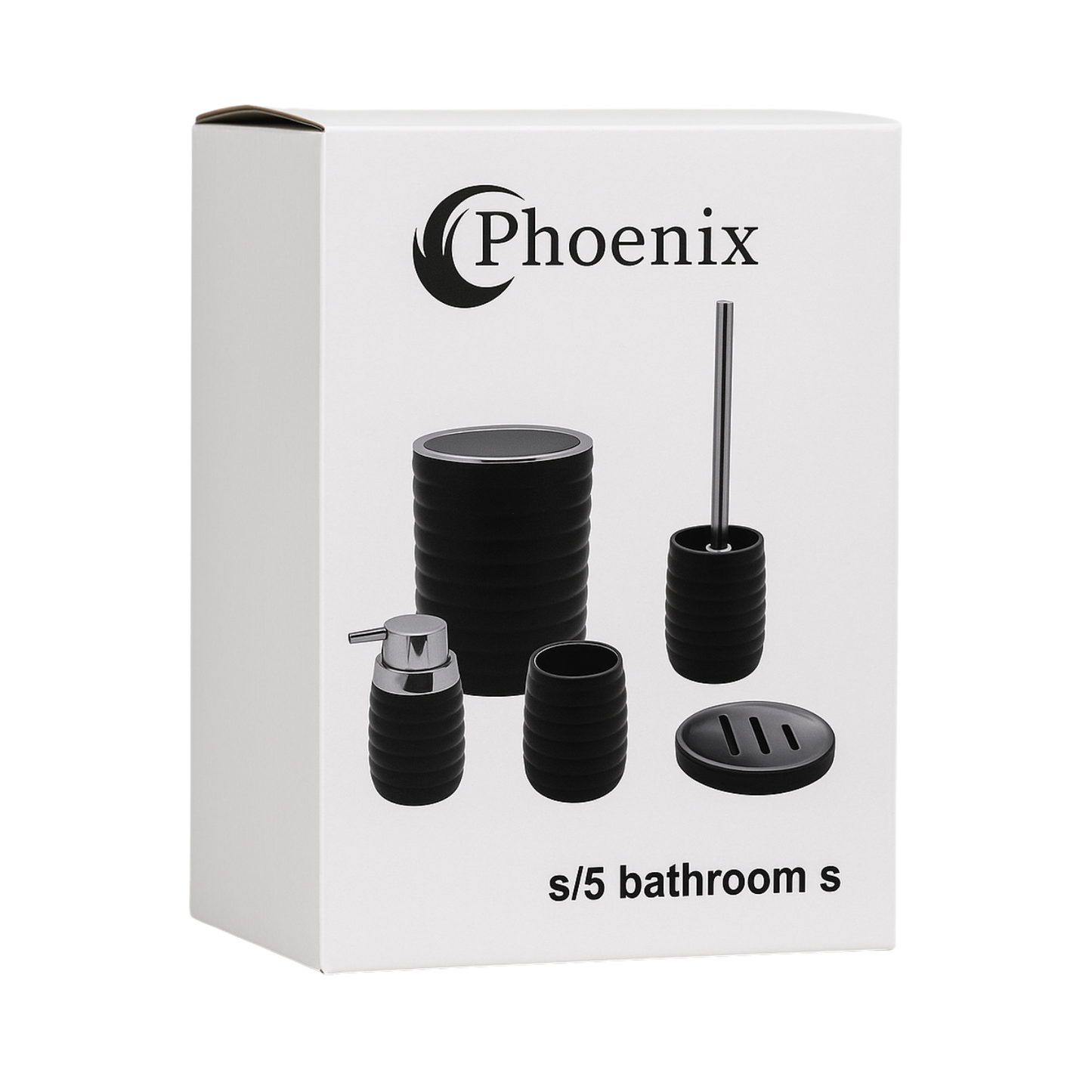 Phoenix 5-Piece Bathroom Accessory Set