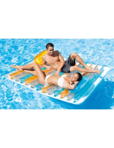 INTEX Double Inflatable Pool Lounger (198 x 160 cm)