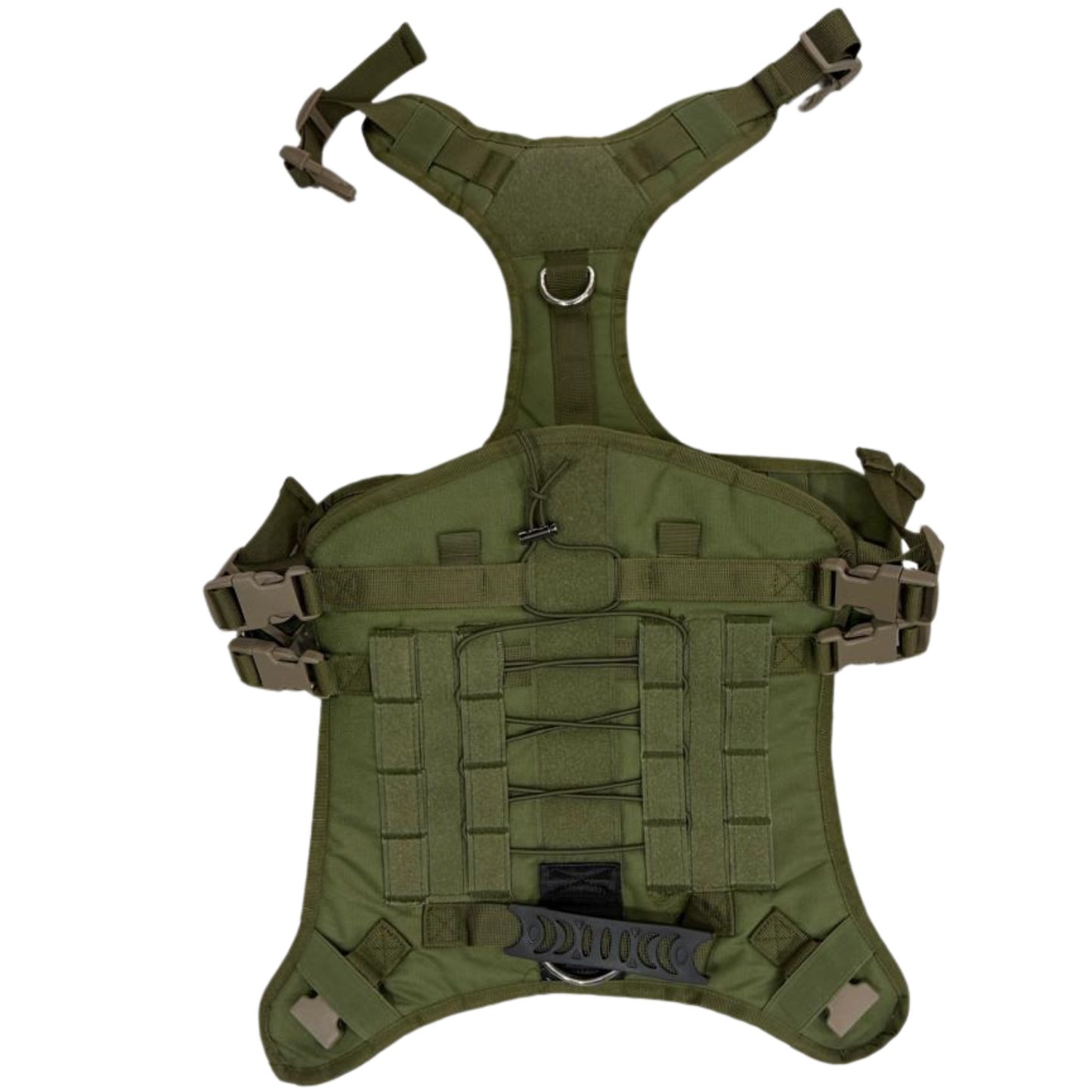 Tactical Dog Harness – Heavy-Duty Military Style (Olive Green)