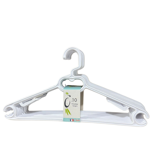 Plastic Clothes Hanger Set