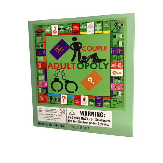 Couple Adultopoly – The Intimate Edition of a Classic Board Game(monopoly)