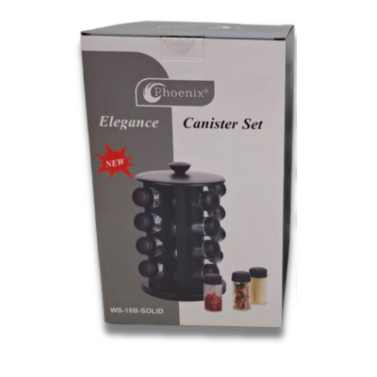 Phoenix Elegance Canister Set ,spice rack