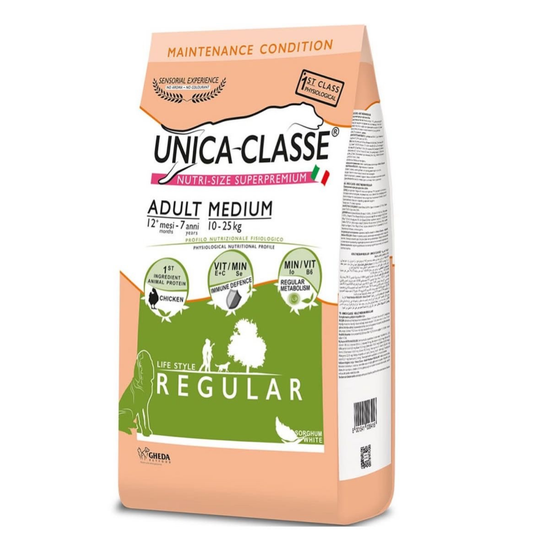 Unica Classe Adult Medium Regular Chicken (12kg)