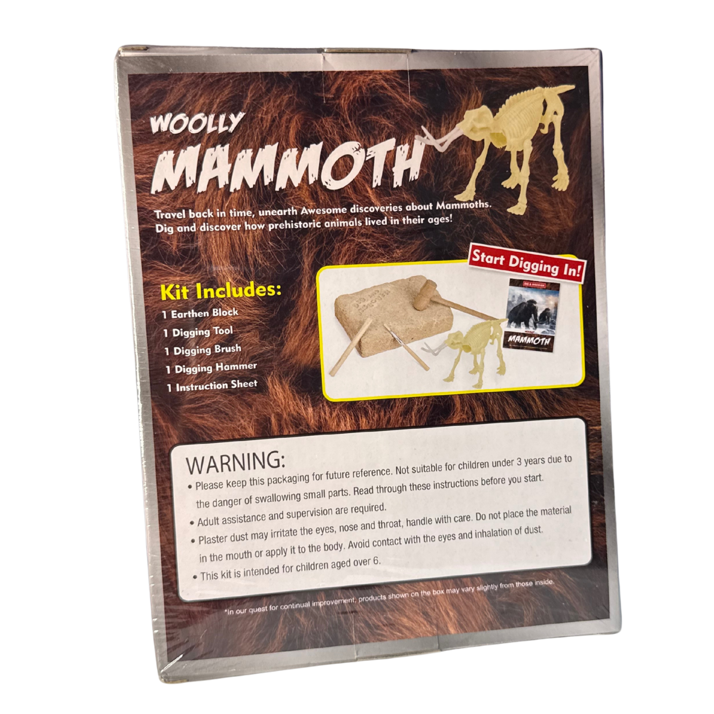 Woolly Mammoth – Dig & Discover Kit