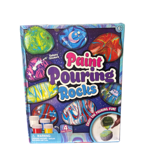 Paint Pouring Rocks Kit