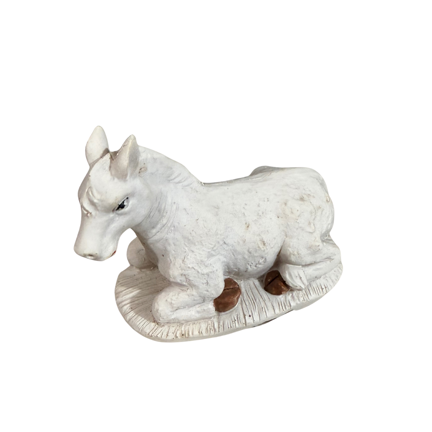 11-Piece White & Gold Nativity Set