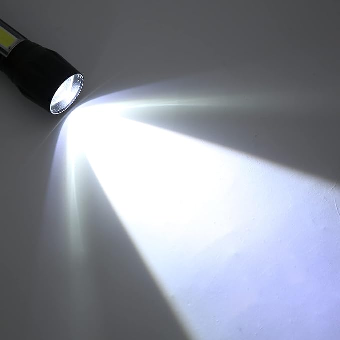 Compact USB Rechargeable LED Flashlight