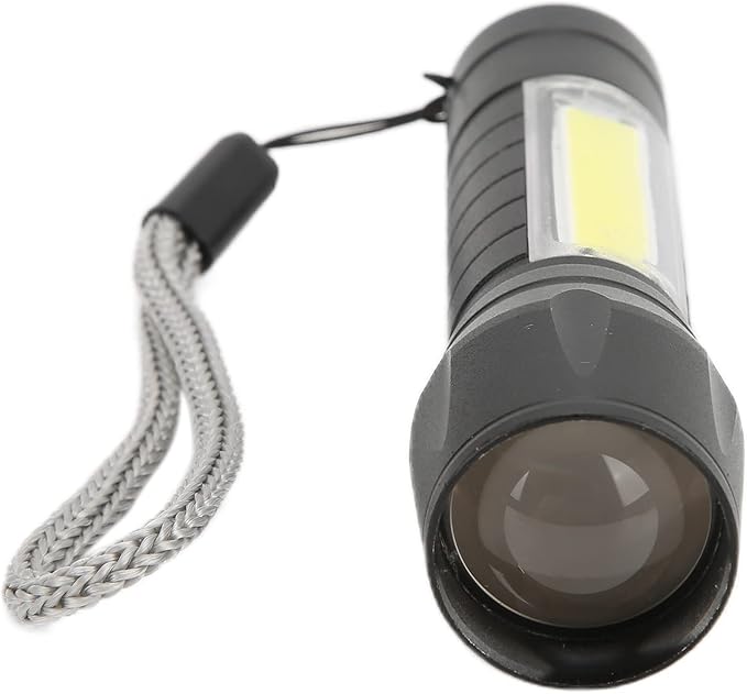 Compact USB Rechargeable LED Flashlight