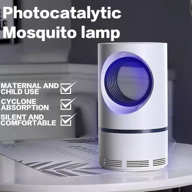Electric Fly Mosquito Zapper Insect Killer LED Light Trap Pest Control Lamp