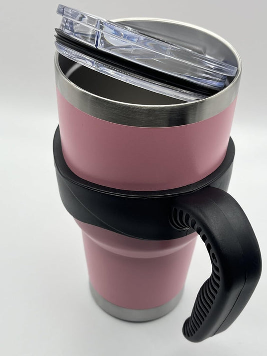 Tumbler with Handle and Lid (mug)