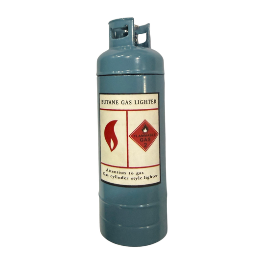 Butane Gas Cylinder Lighter - Available in Multiple Colors