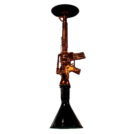 Assault Hookah – Gold Rifle Edition