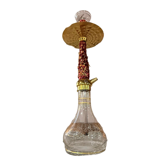 Royal Dragon Hookah – Gold & Crimson Edition