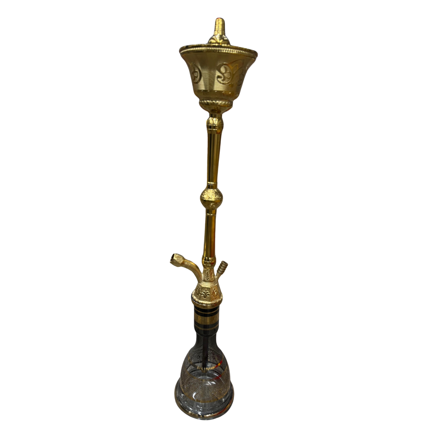 Golden Sultan Hookah – Classic Brass Edition
