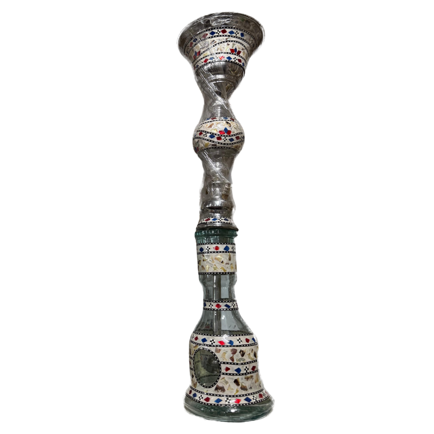 Mosaic Heritage Hookah – Handcrafted Enamel Edition
