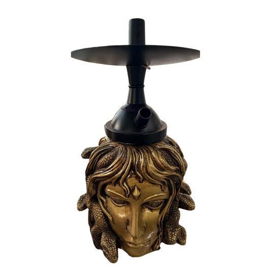 Medusa Hookah – Antique Gold Edition