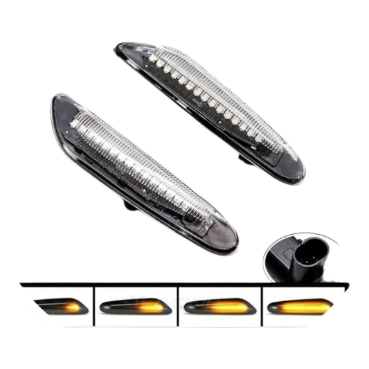 BMW E-Series Dynamic Crystal Side Lights (Set of 2)