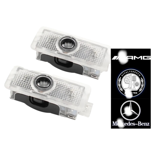Mercedes Door Welcome Light Projector – HD & Bright (CLA W117 / W207 / CLS W218 / W219 / W205 Coupe)