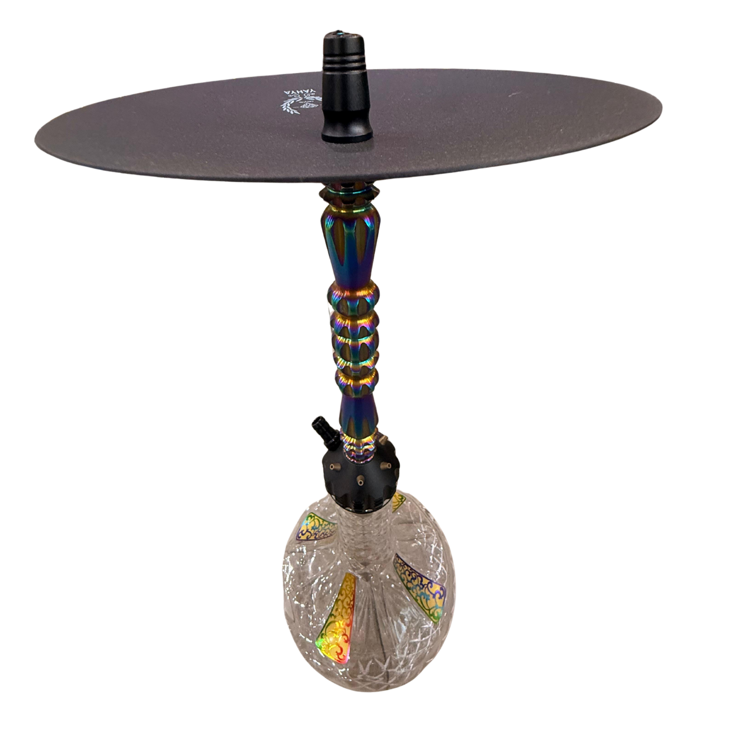 Rainbow Chrome Hookah