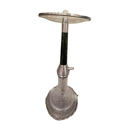Silver Marble Hookah